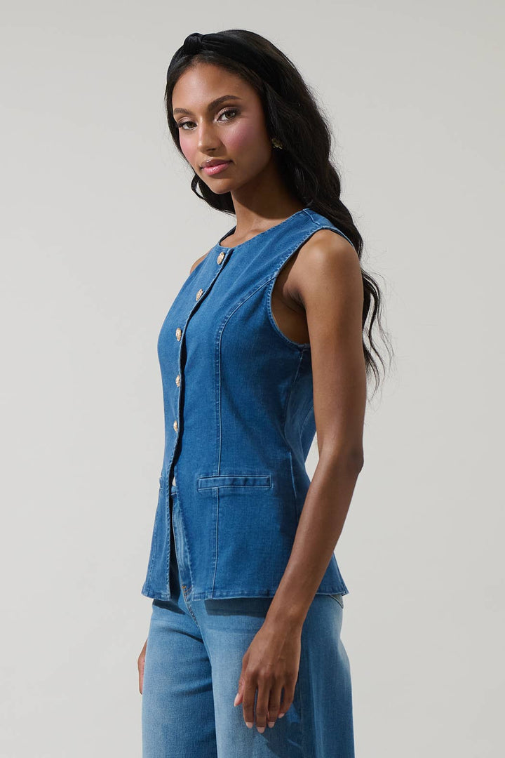 Denim Vest