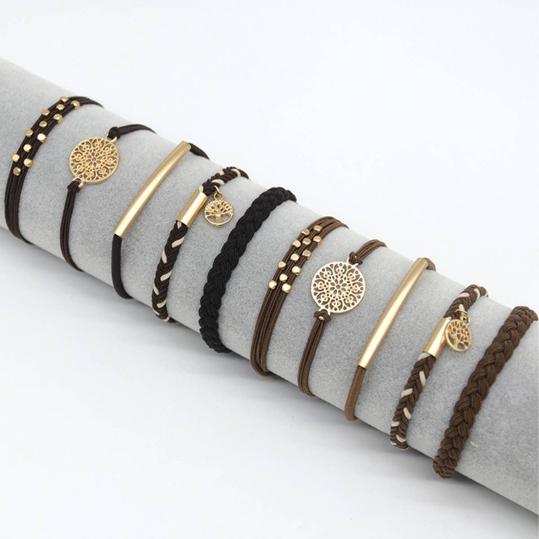 Chic Hair Tie & Bracelet Set