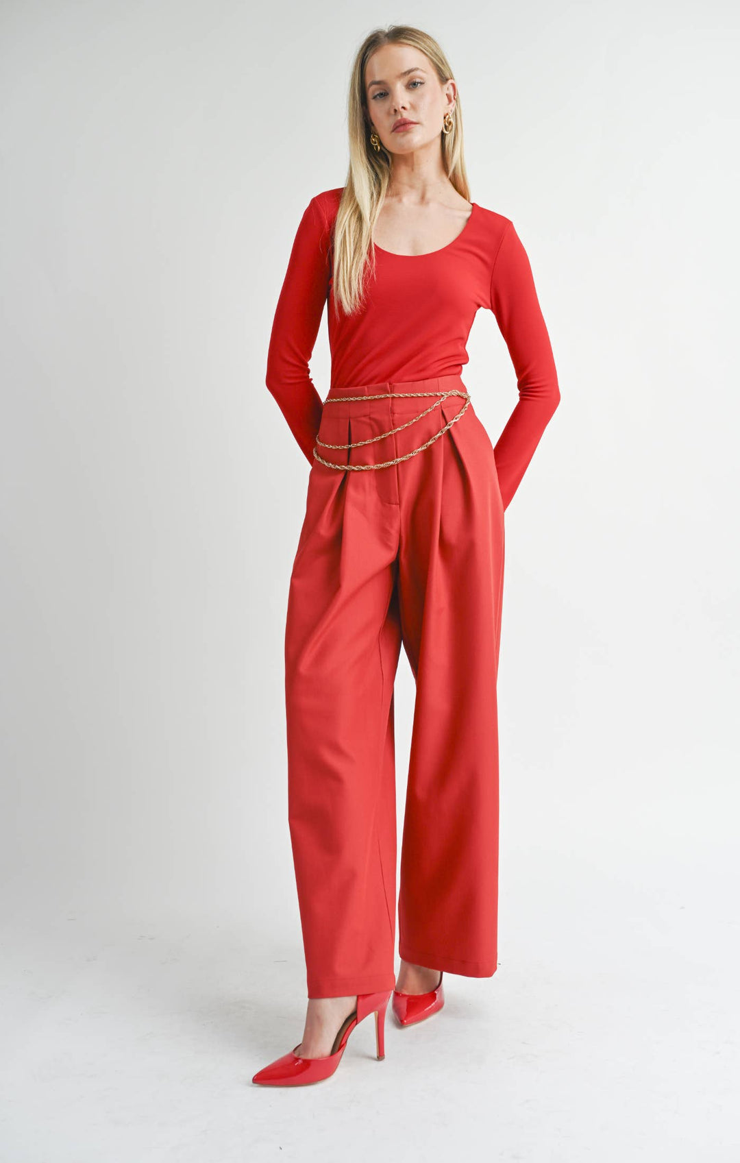 Garnet Wide Leg Trouser