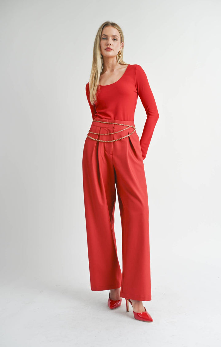 Garnet Wide Leg Trouser