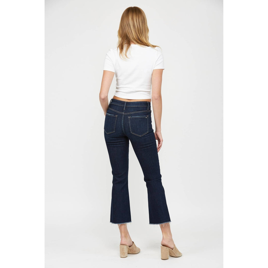 Mica Mid Rise Bootcut Crop