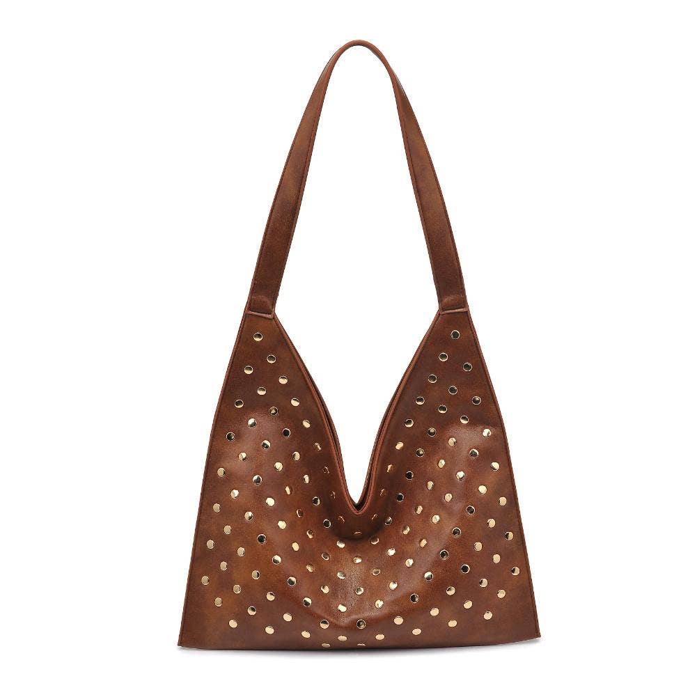 Studded Hobo Bag