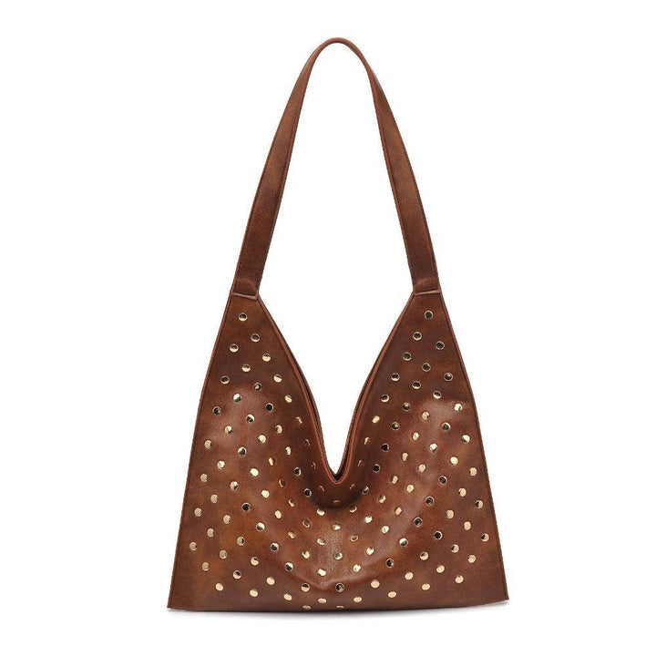 Studded Hobo Bag
