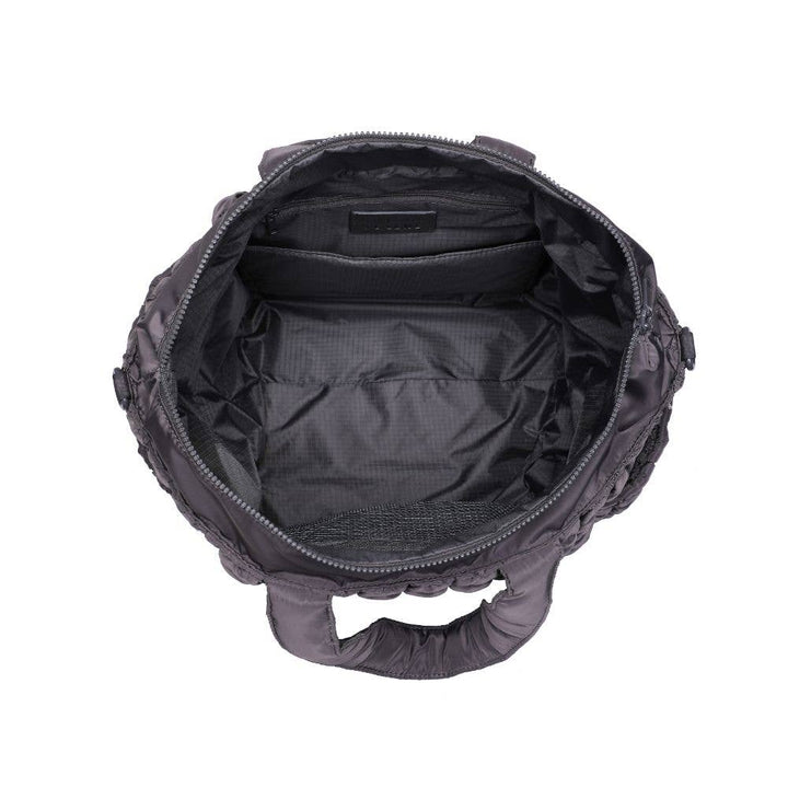 Quilted Puffer Nylon Tote