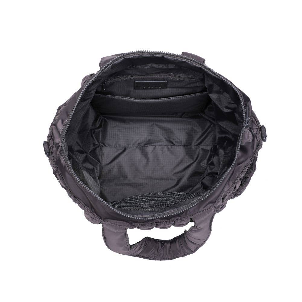 Quilted Puffer Nylon Tote