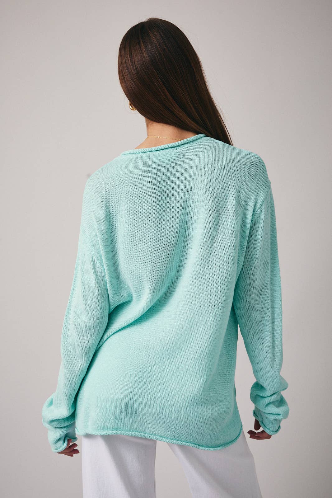 Lime Green BEACH Sweater