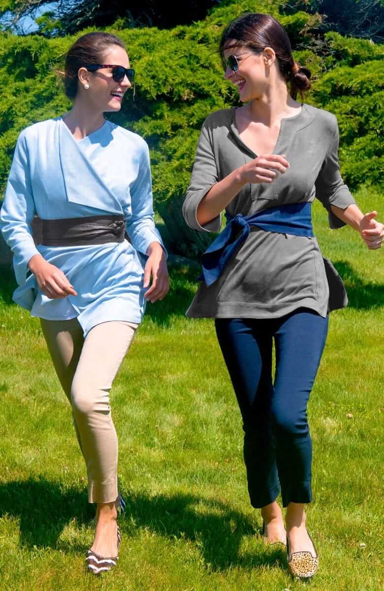 Adjustable Suede Tie Belt