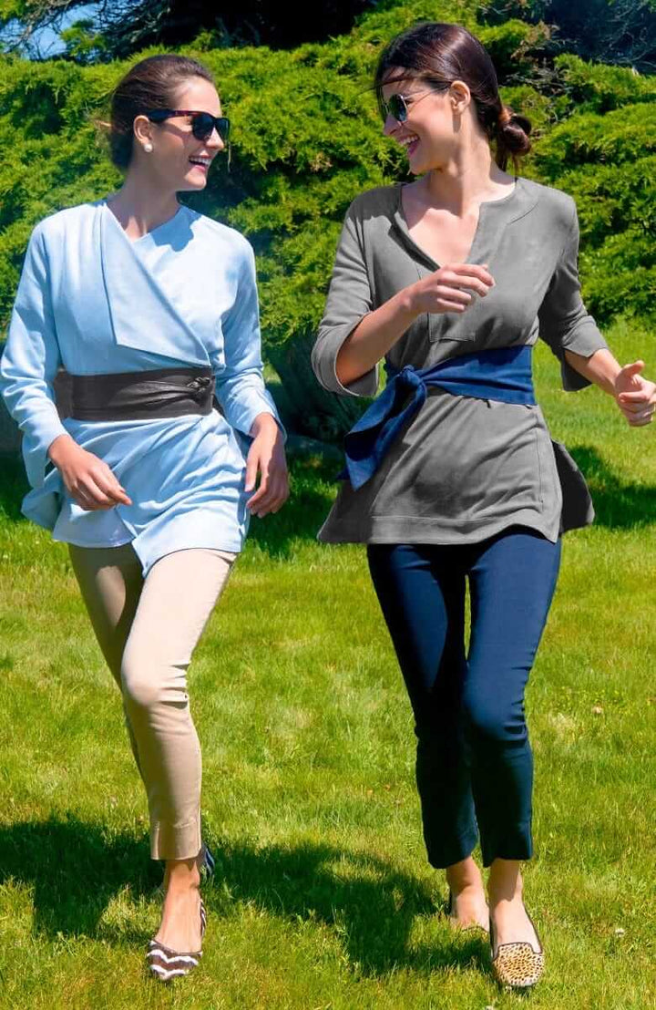 Adjustable Suede Tie Belt