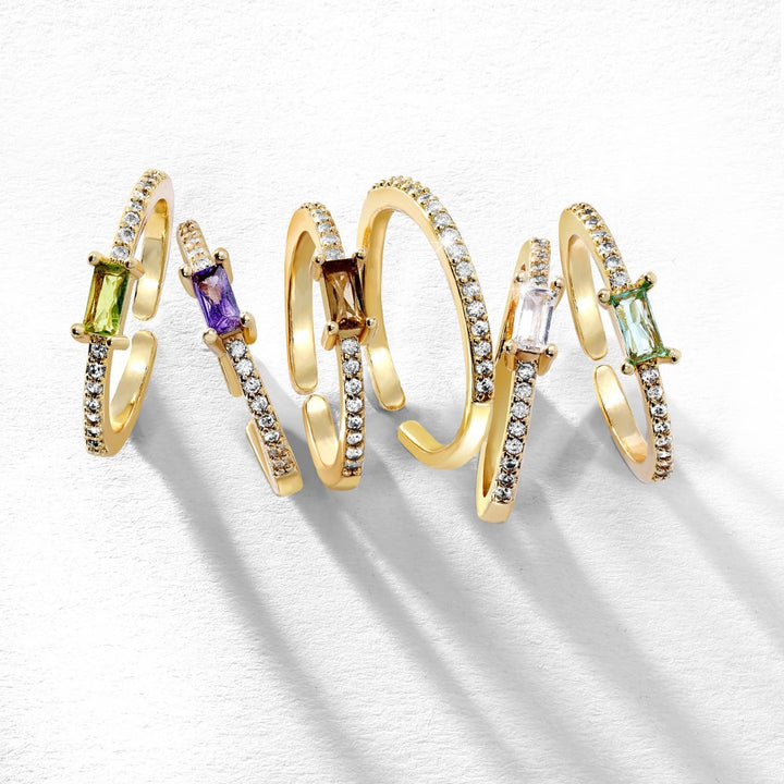 Pavé Adjustable Ring
