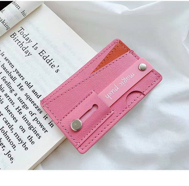 Card Holder w/Stand for cell phone