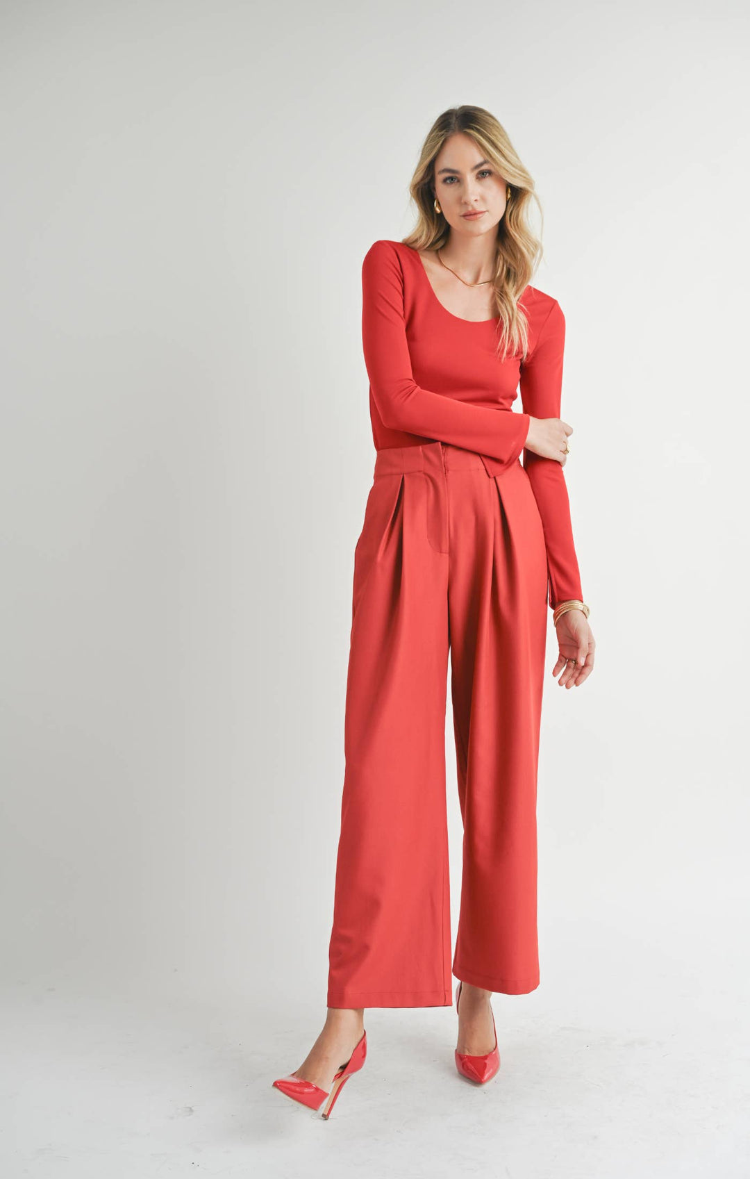 Garnet Wide Leg Trouser
