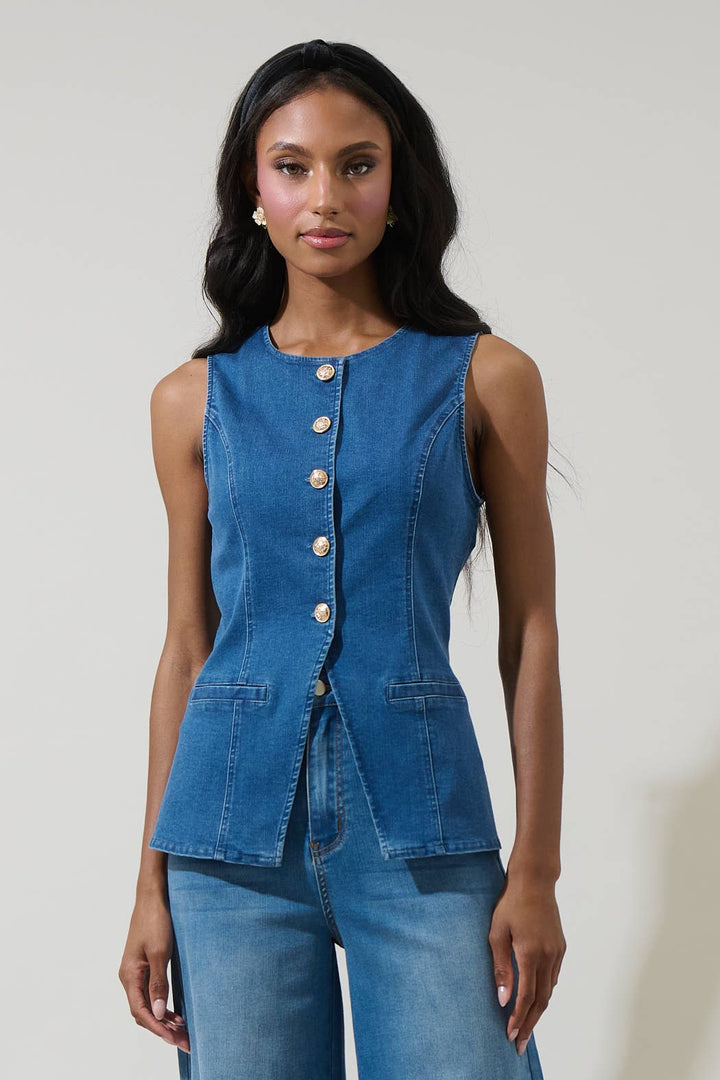 Denim Vest