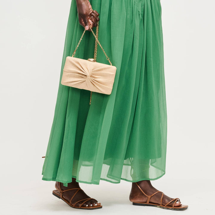 Beige Evening Bag