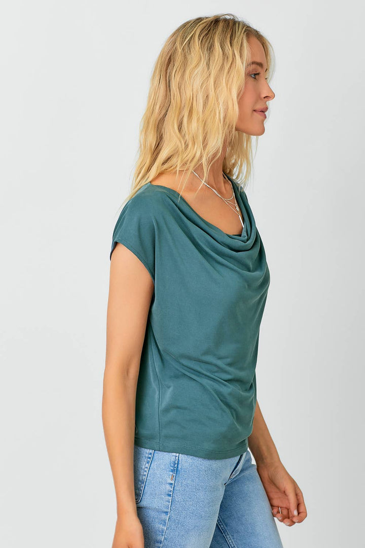 Cowl Neck Top