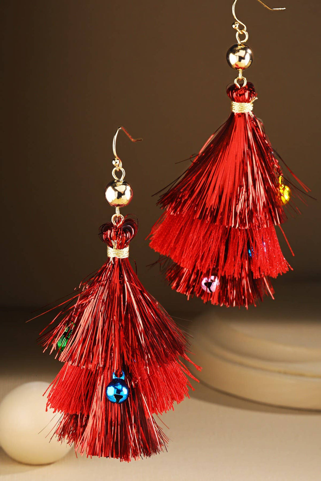 Christmas Tassel Earrings