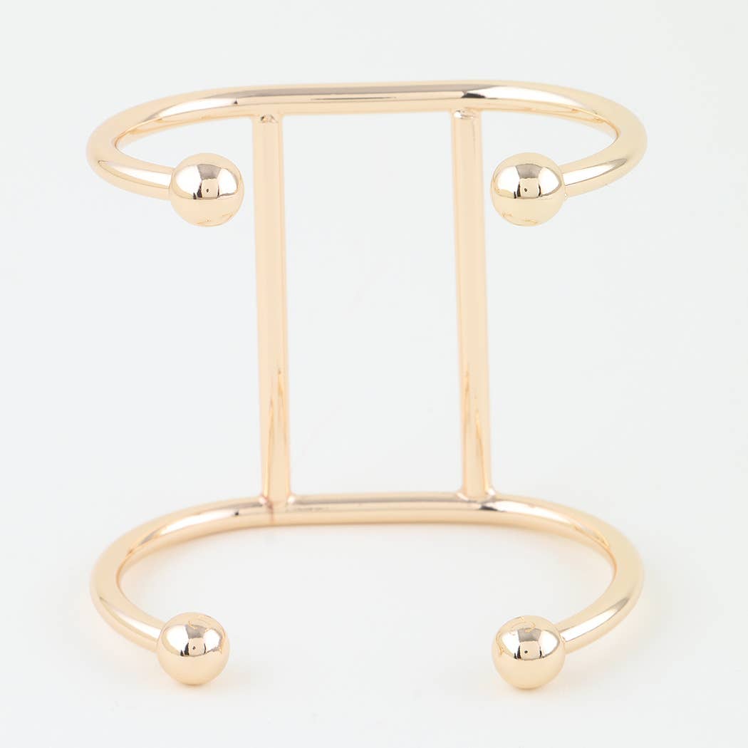 Wide II Open Cuff Bracelet