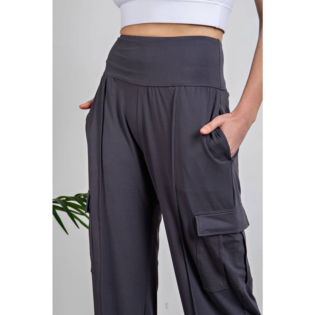 Charcoal Cargo Pant w/ Pockets