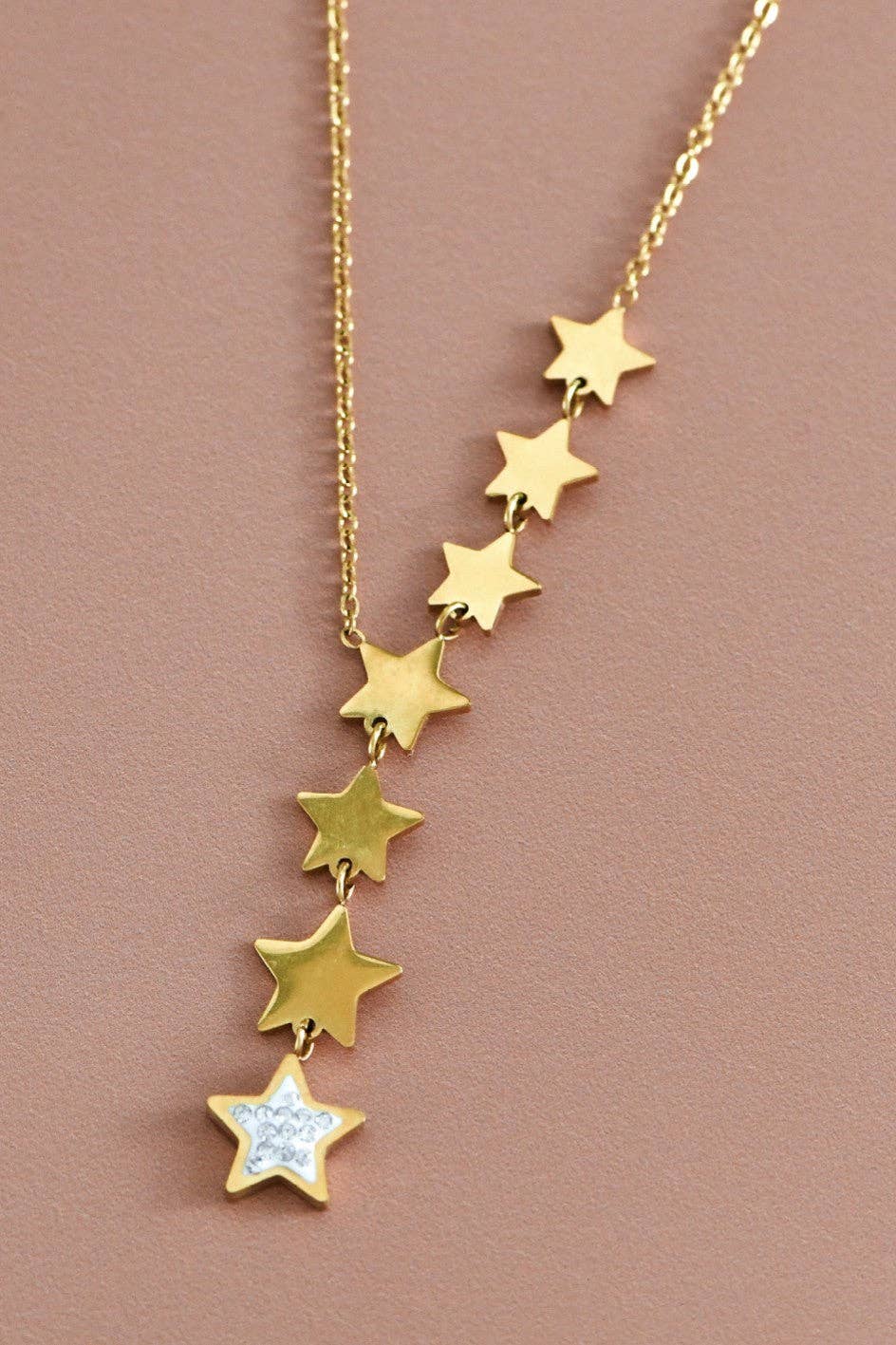 18K Gold PVD Plated Waterproof Stainless Steel Chain Necklace