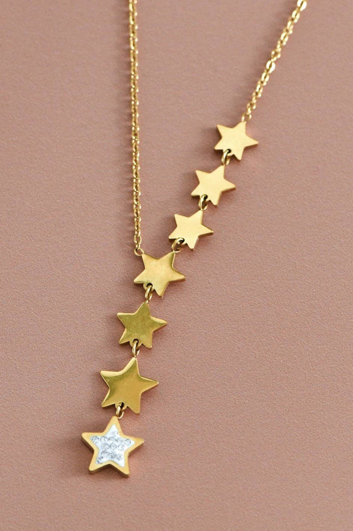 18K Gold PVD Plated Waterproof Stainless Steel Chain Necklace