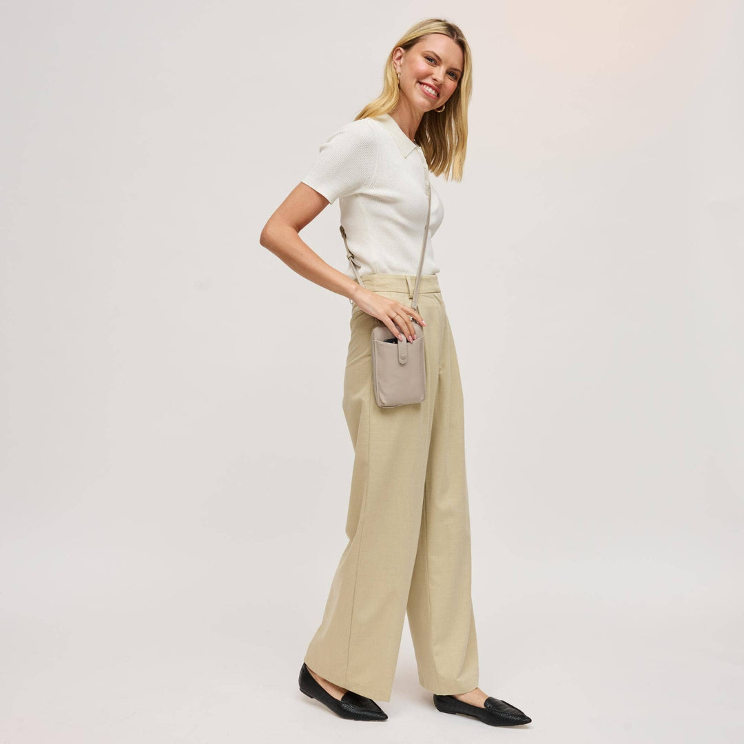 Natural or Black Cell Phone Crossbody