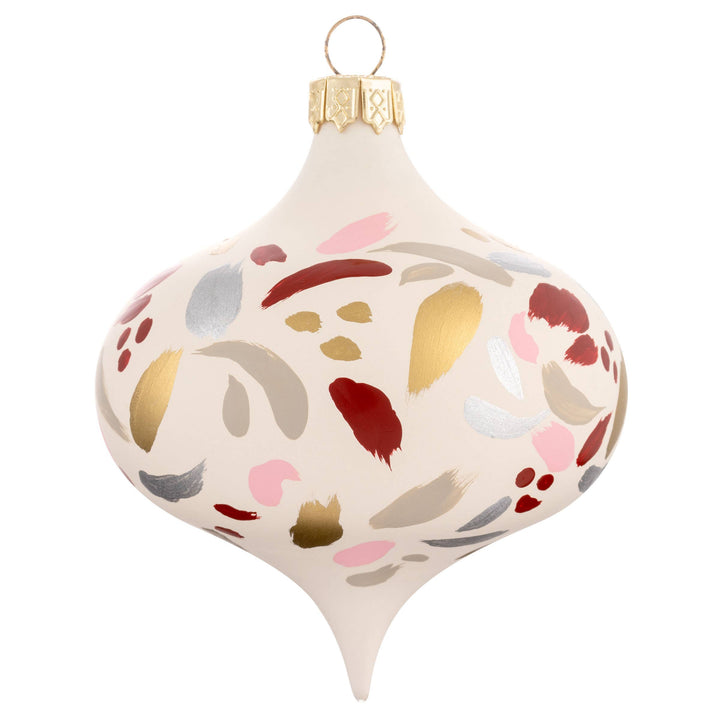 Hand Painted Retro Ornament