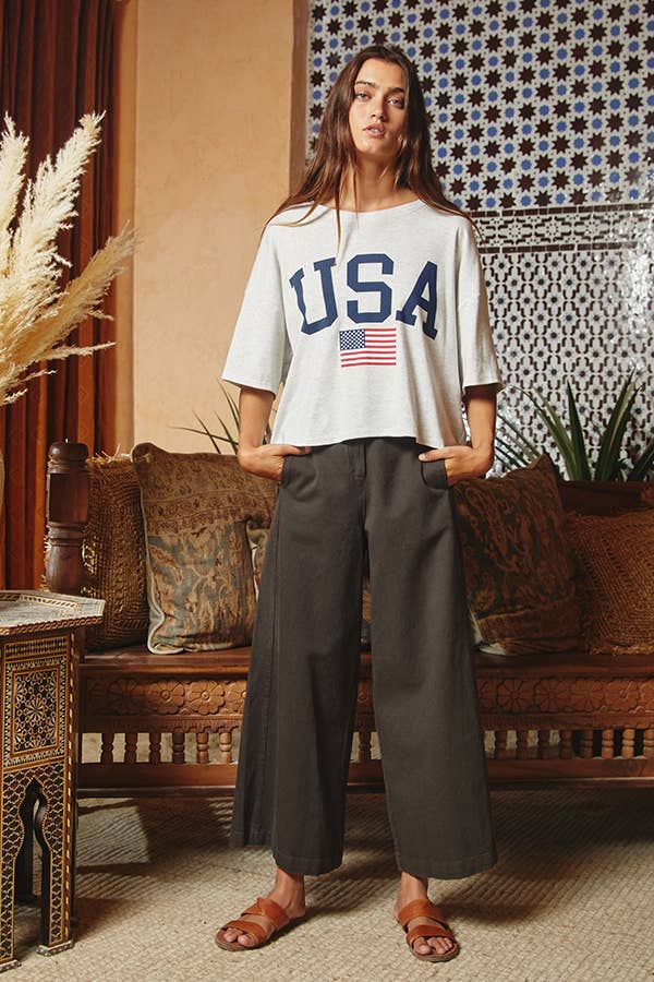 USA Graphic Top