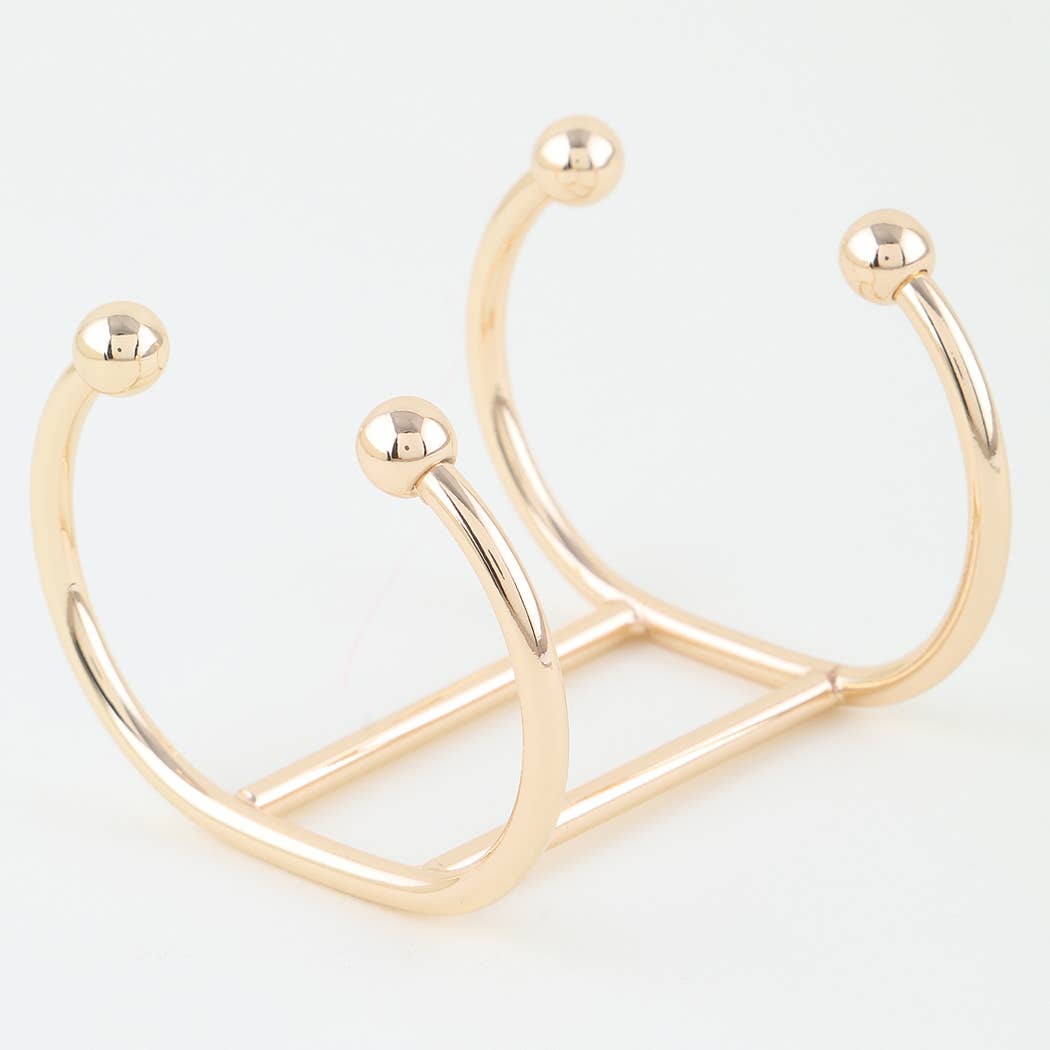 Wide II Open Cuff Bracelet