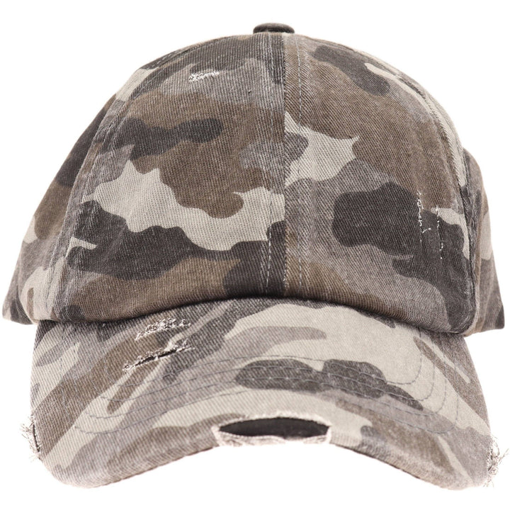 Criss-Cross Ponytail Ball Cap