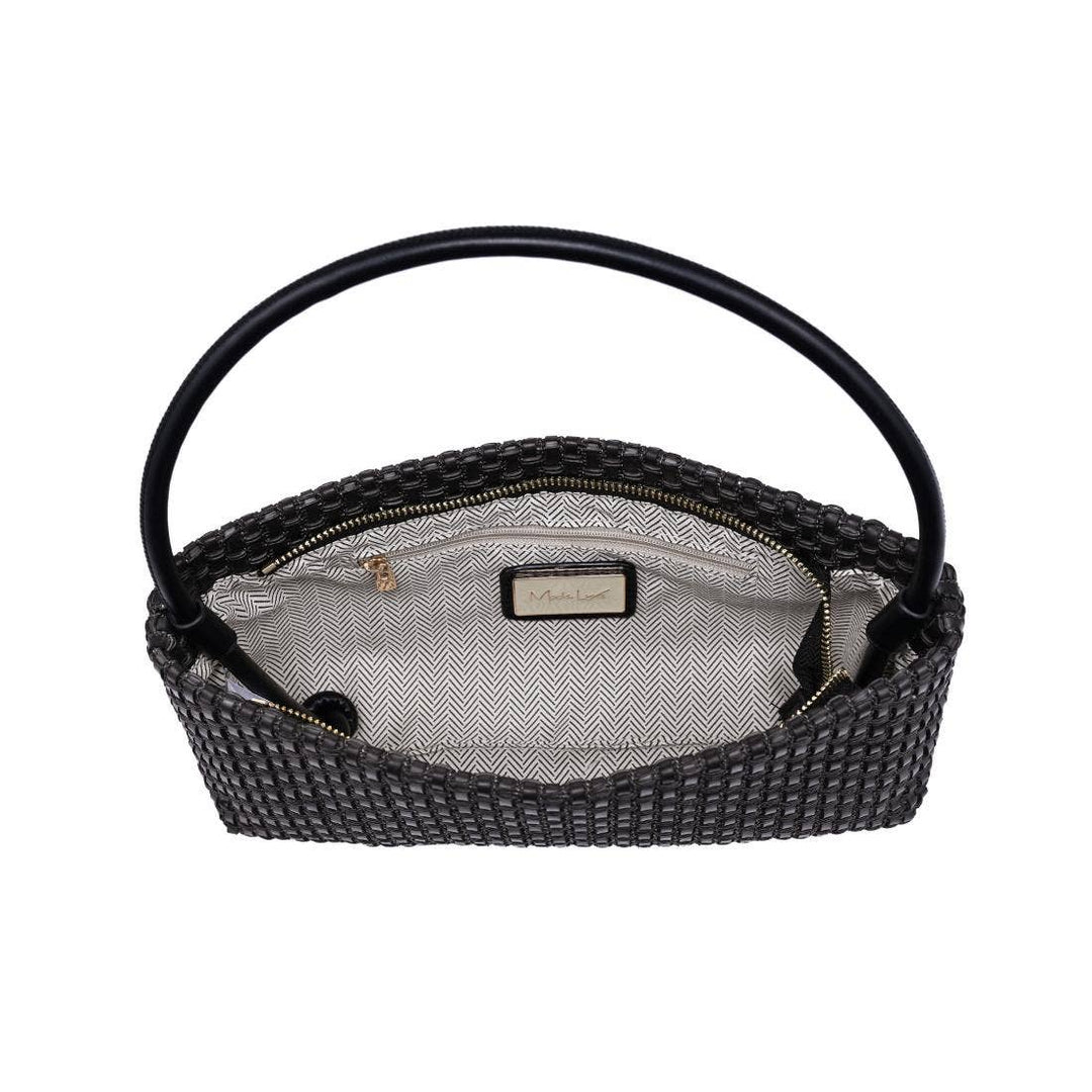 Natural Woven Shoulder Bag