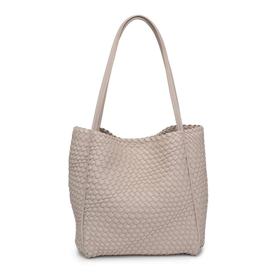 Natural Woven Tote