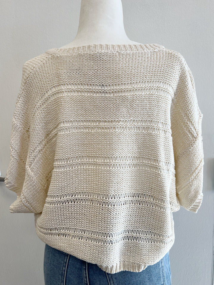 Natural V-Neck Sweater