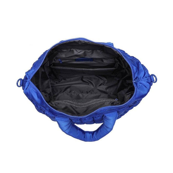 Quilted Puffer Nylon Tote