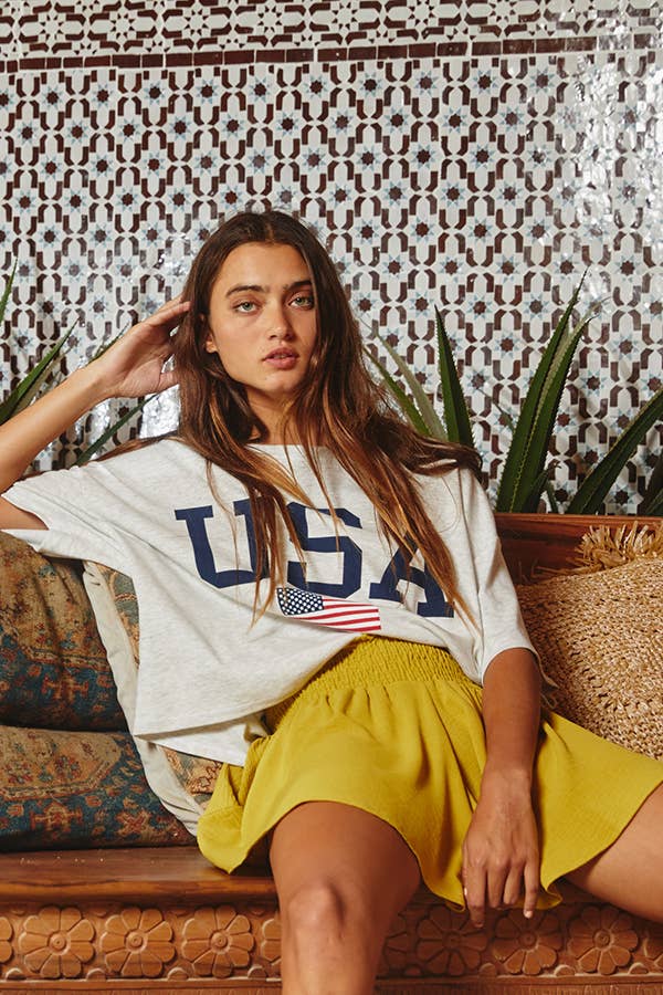 USA Graphic Top
