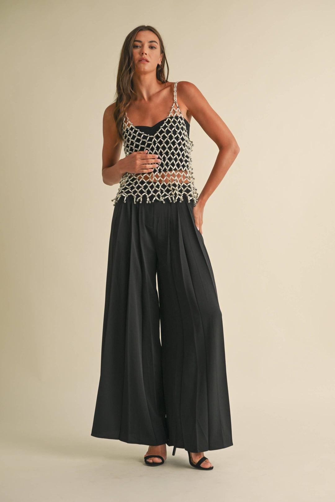 Pearl Net Top