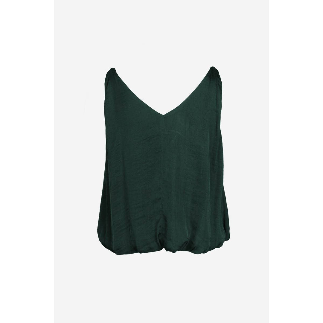 Billowy Strap Accent Tank Top