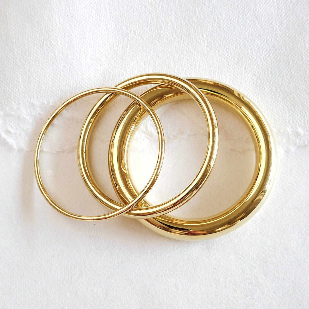 Brass Bangle Set