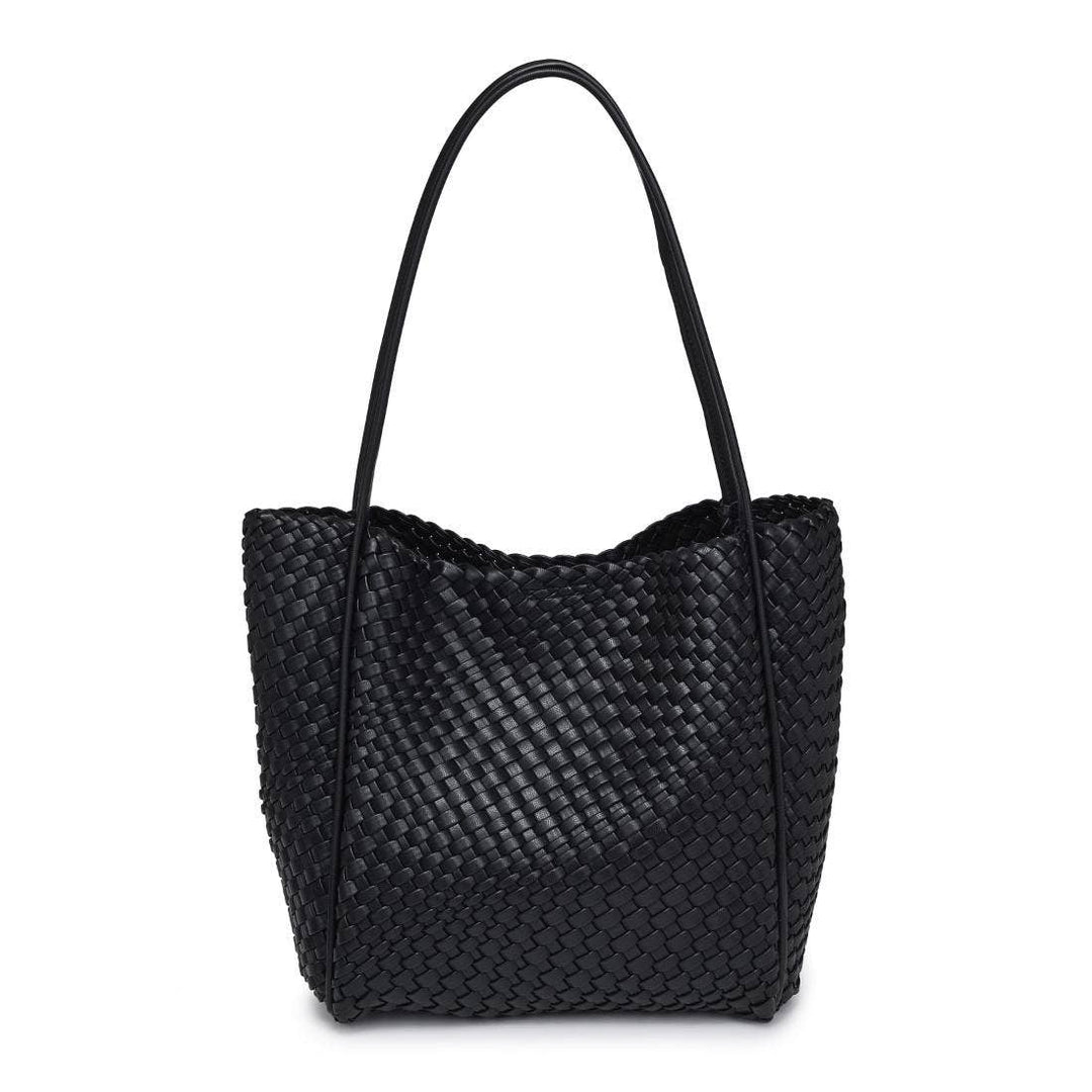 Natural Woven Tote