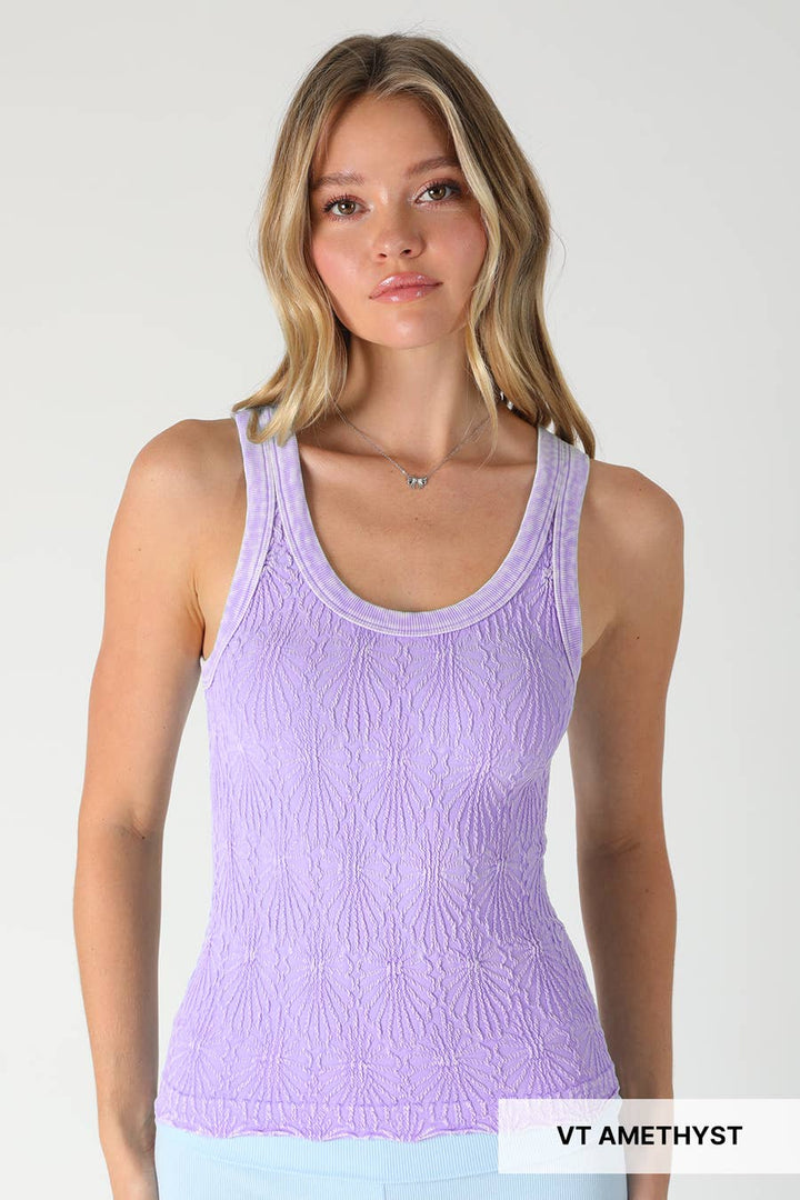 Textured Tank Top