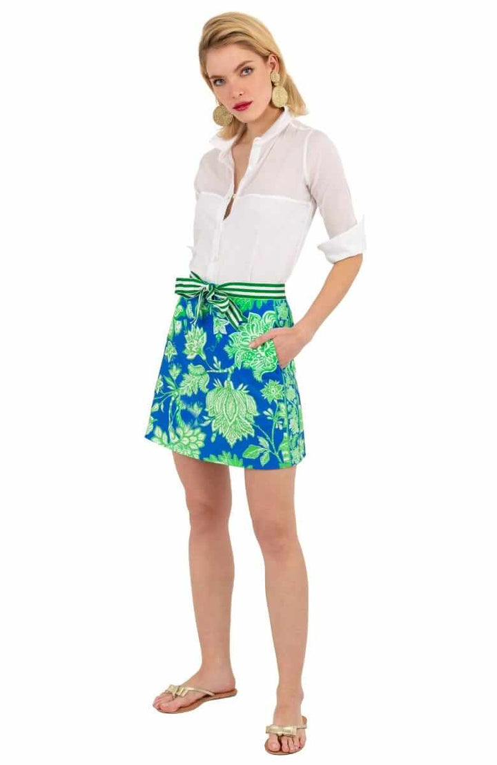 Blue/ Green Skippy Skort