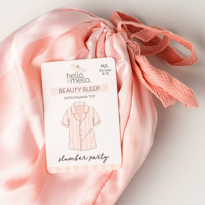 Hello Mello® Beauty Sleep Satin Pajama Top