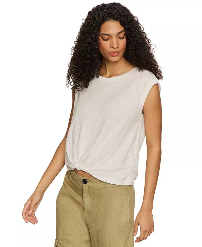 Knotted Muscle Tee- White