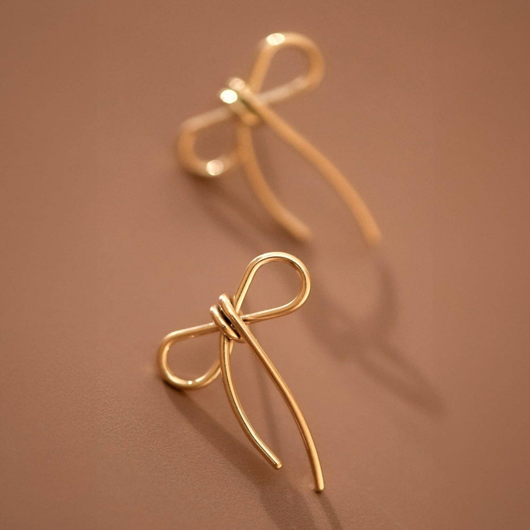 18K Gold Plated Waterproof Stainless Steel Stud Earrings