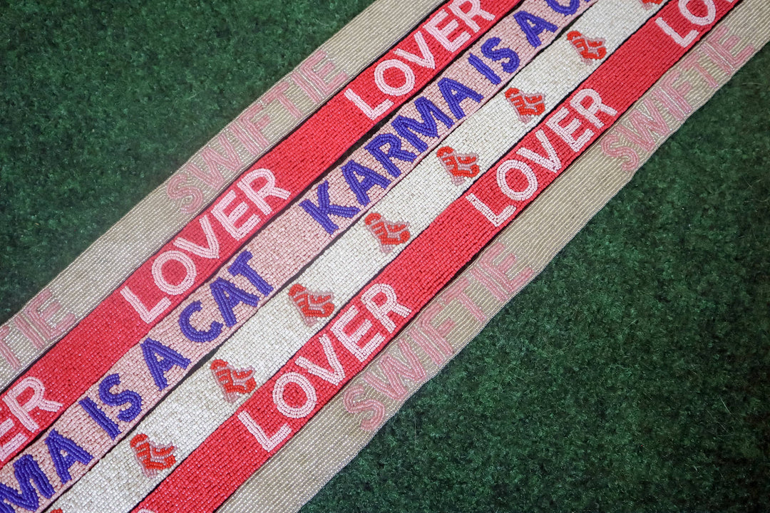 Beaded Concert Bag Strap