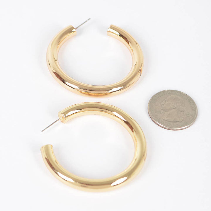 Medium Gold Hoop