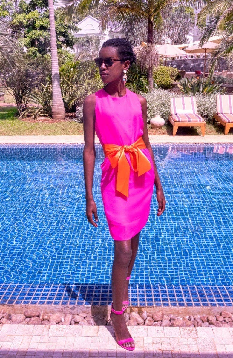 Pink Racerback Dress