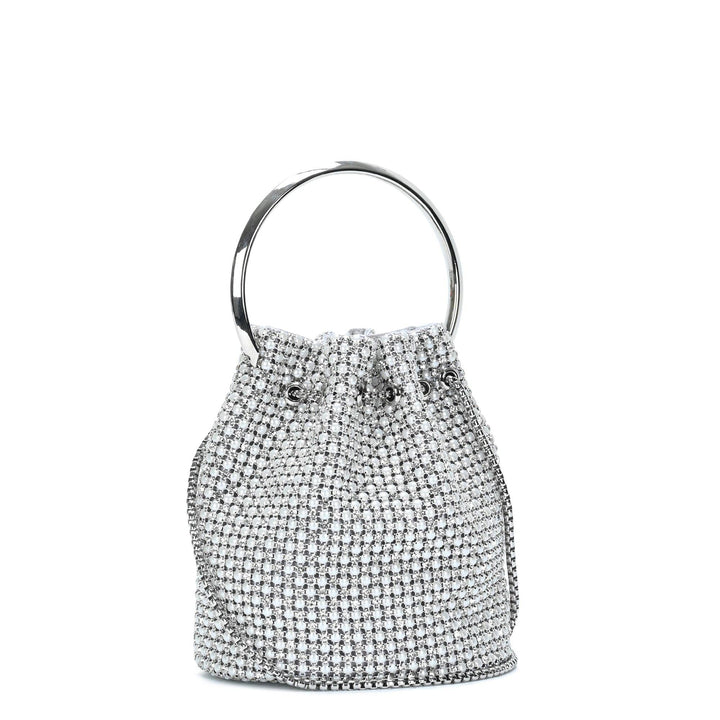 Rhinestones &amp; Pearls Evening Bag