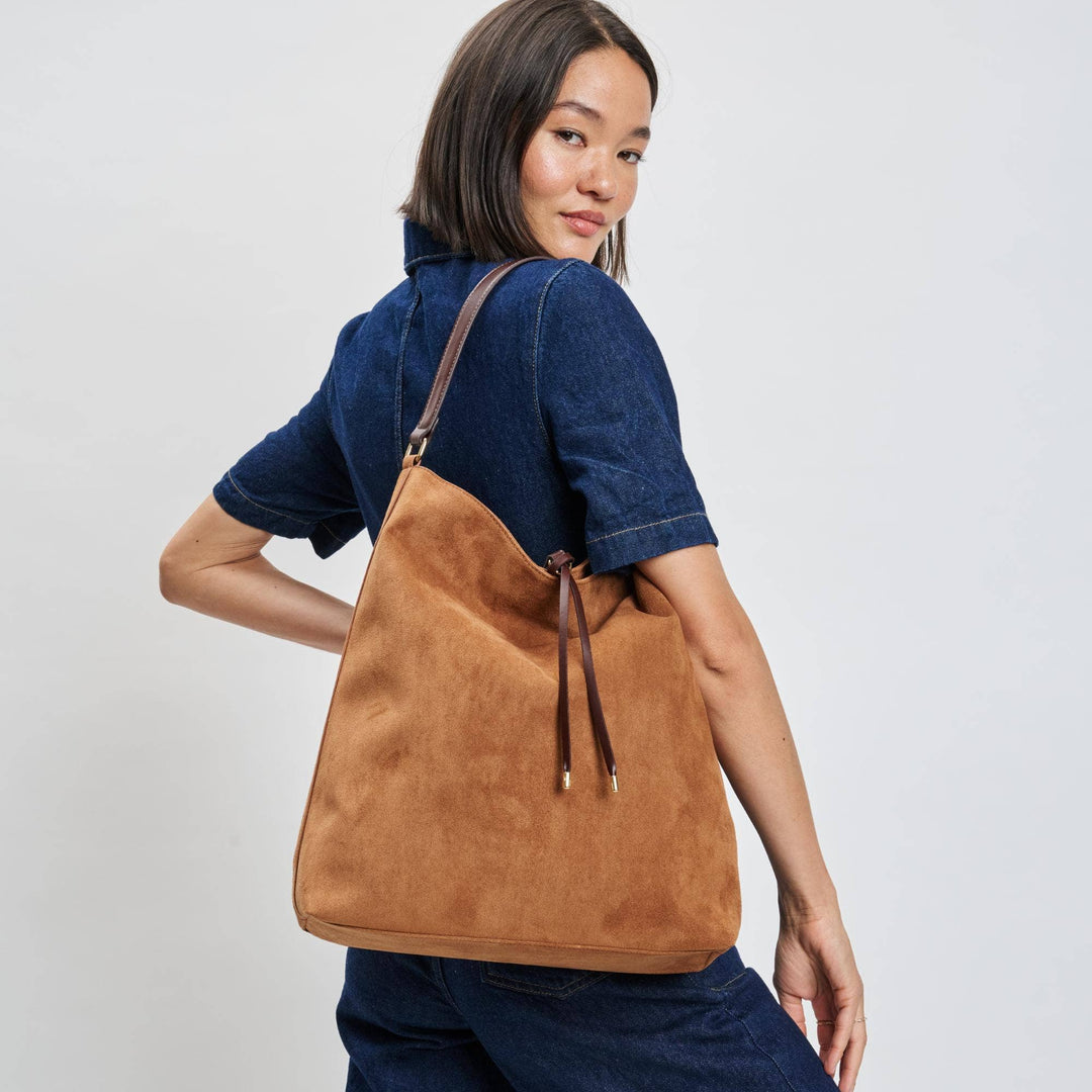 Cognac Hobo Bag