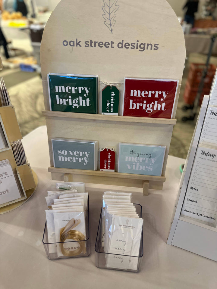 Merry and Bright Christmas Card