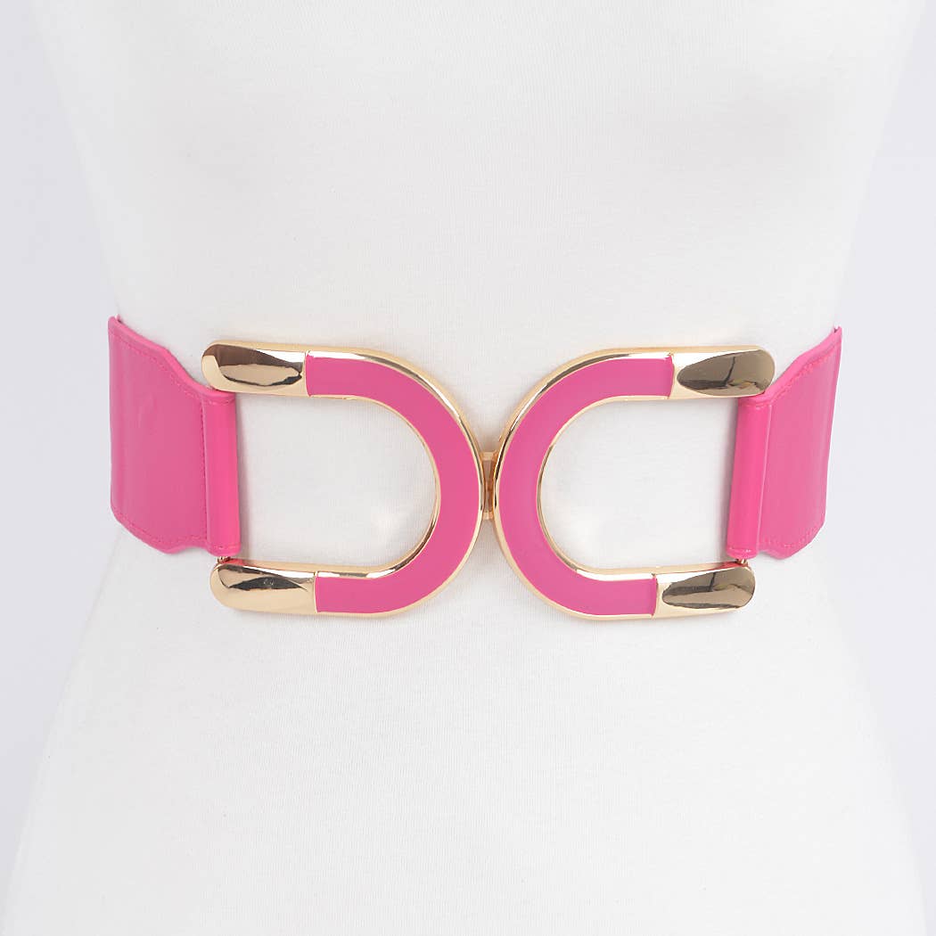Metal Elastic Plus Size Belt