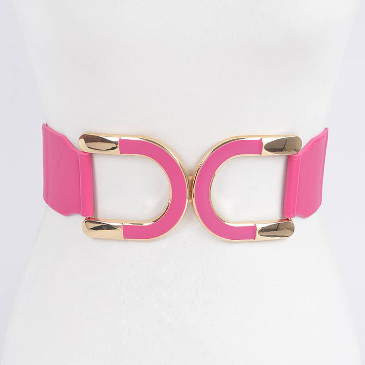 Metal Elastic Plus Size Belt